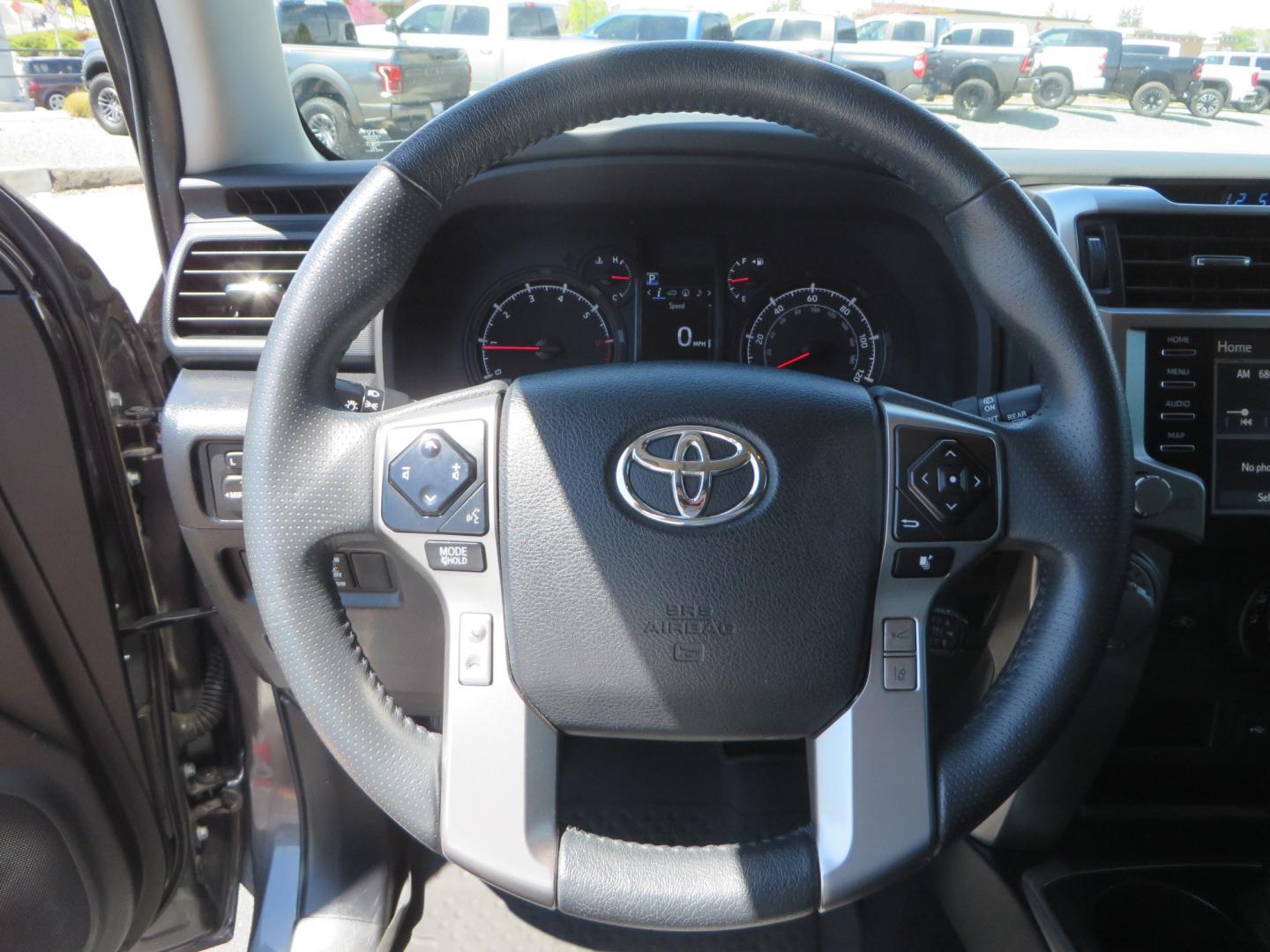 2021 CHARCOAL /BLACK Toyota 4Runner SR5 Premium 4WD (JTENU5JR0M5) with an 4.0L V6 DOHC 24V engine, 5A transmission, located at 2630 Grass Valley Highway, Auburn, CA, 95603, (530) 508-5100, 38.937893, -121.095482 - Clean SR5 Premium 7 passenger with a set of Bilstein 5100 series front struts and rear shocks, Bilstein 1" rear springs, 17" KMC 544 wheels, and Toyo RT Trail tires. - Photo#27